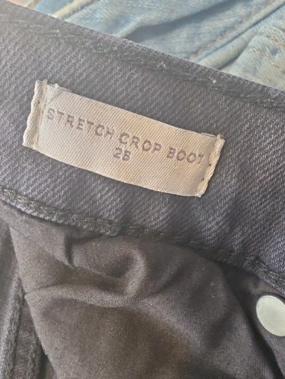 PacSun Woen's Black Crop Bootcut Jeans